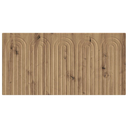 vidaXL Wall-Mounted Headboard ALKMAAR Artisan Oak Engineered Wood