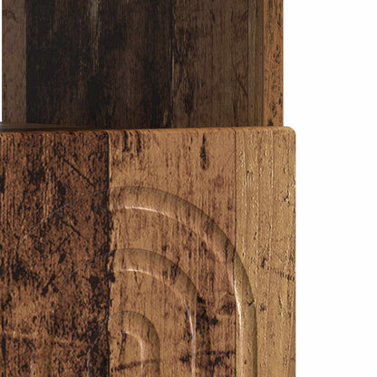 vidaXL LED TV Cabinet Old Wood Engineered Wood