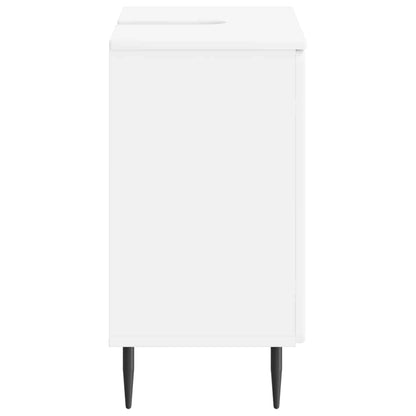 vidaXL Bathroom Sink Cabinet ZWOLLE White 59.5 x 31.5x 59 cm