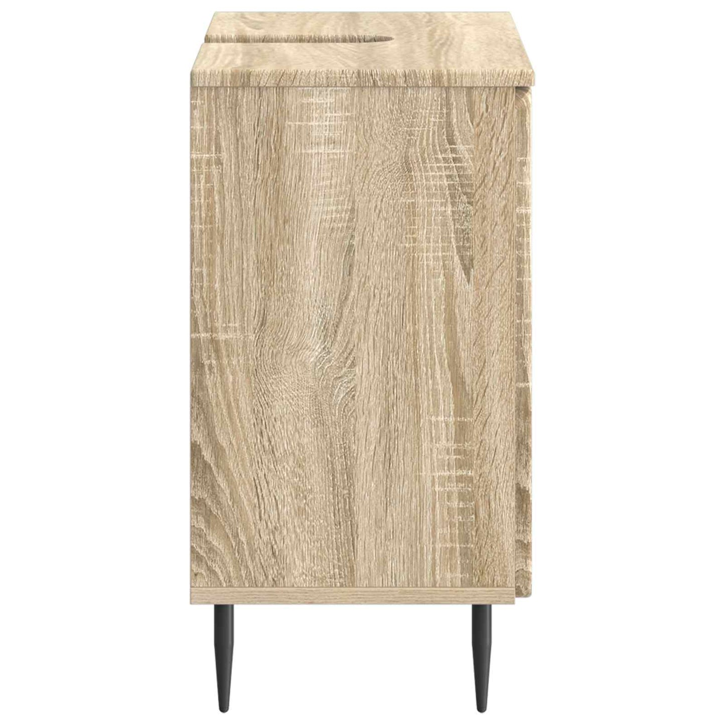 vidaXL Bathroom Sink Cabinet ZWOLLE Sonoma Oak 59.5 x 31.5x 59 cm