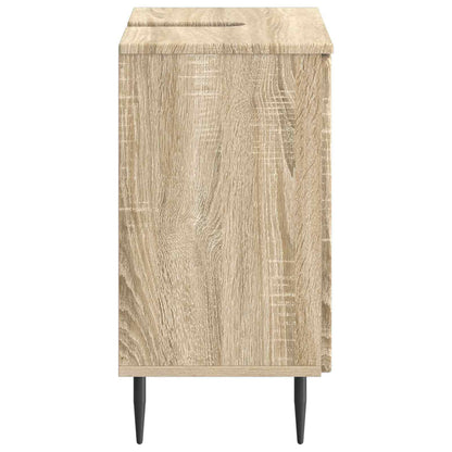 vidaXL Bathroom Sink Cabinet ZWOLLE Sonoma Oak 59.5 x 31.5x 59 cm