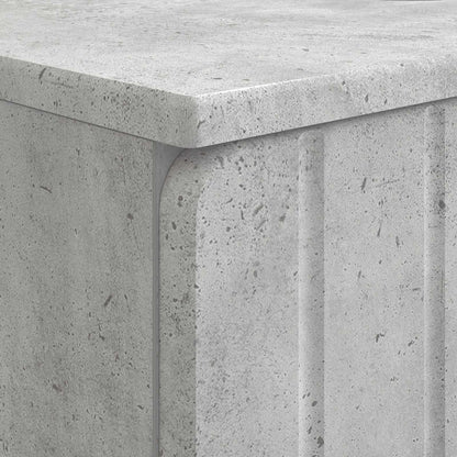 vidaXL Bathroom Sink Cabinet ZWOLLE Concrete Grey 59.5 x 31.5x 59 cm