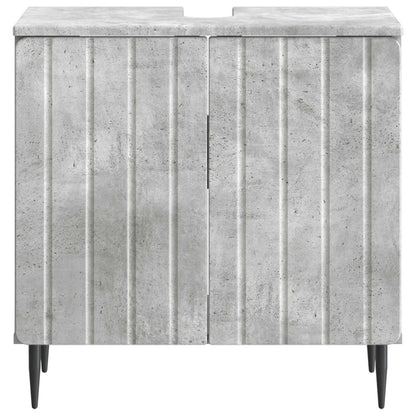 vidaXL Bathroom Sink Cabinet ZWOLLE Concrete Grey 59.5 x 31.5x 59 cm