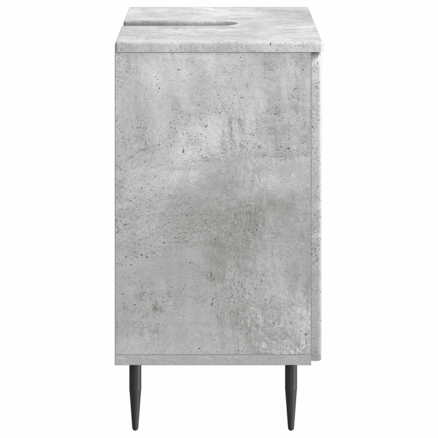 vidaXL Bathroom Sink Cabinet ZWOLLE Concrete Grey 59.5 x 31.5x 59 cm