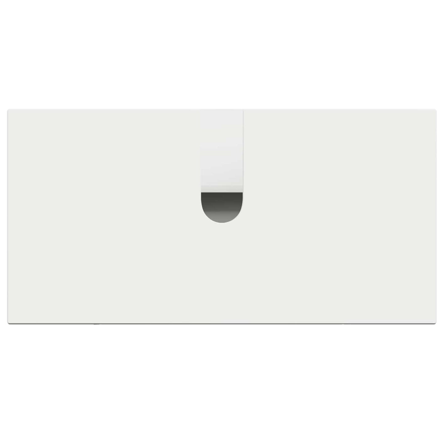 vidaXL Bathroom Sink Cabinet ZWOLLE High Gloss White
