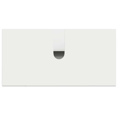 vidaXL Bathroom Sink Cabinet ZWOLLE High Gloss White