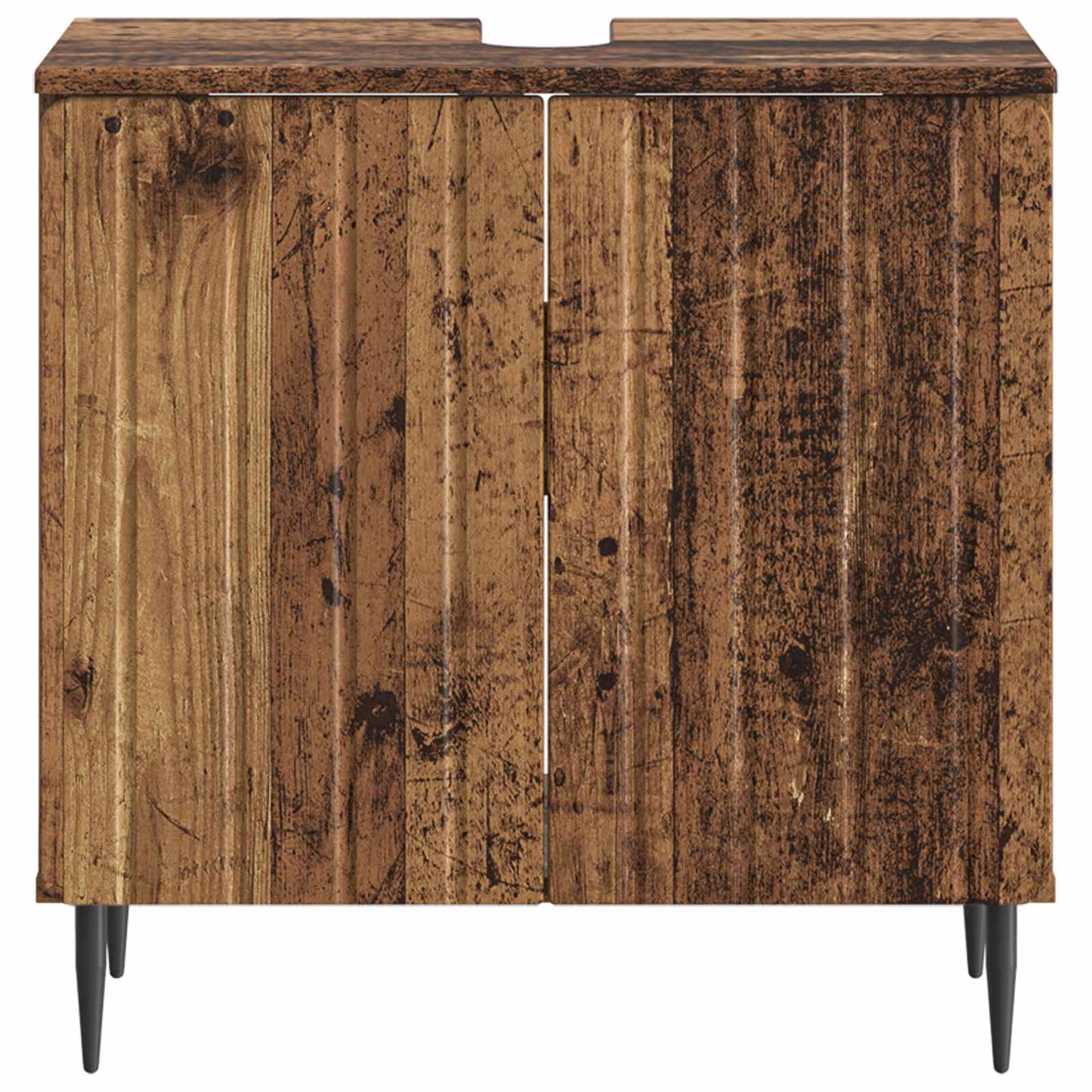 vidaXL Bathroom Sink Cabinet ZWOLLE Old Wood 59.5 x 31.5x 59 cm