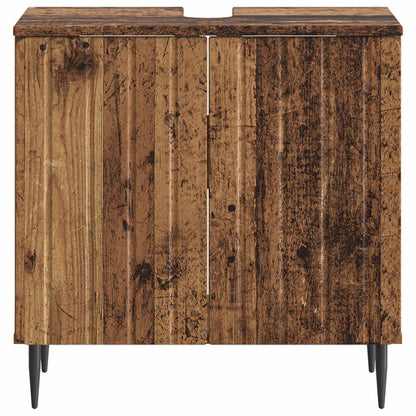 vidaXL Bathroom Sink Cabinet ZWOLLE Old Wood 59.5 x 31.5x 59 cm