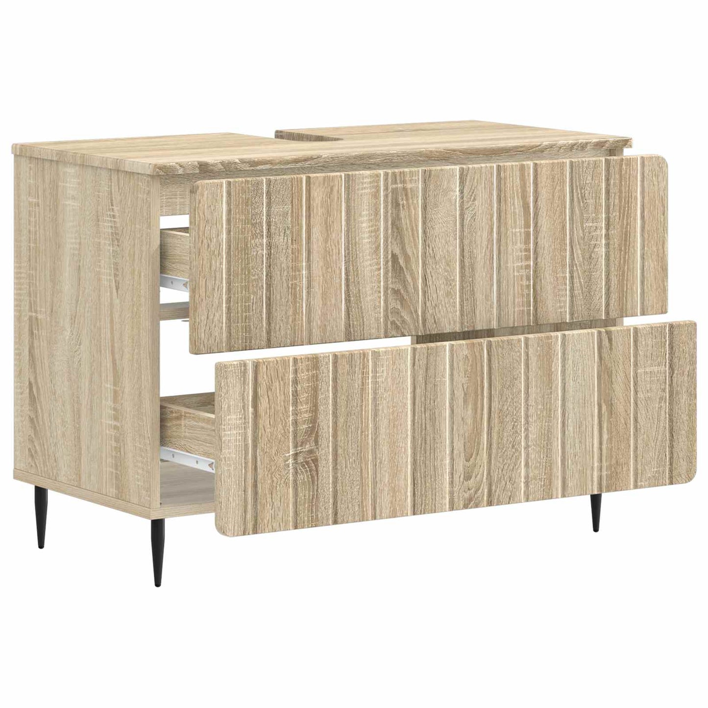 vidaXL Bathroom Sink Cabinet ZWOLLE Sonoma Oak 82 x 41x 58.5 cm
