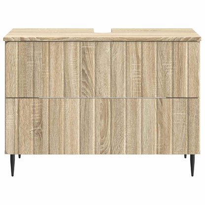 vidaXL Bathroom Sink Cabinet ZWOLLE Sonoma Oak 82 x 41x 58.5 cm