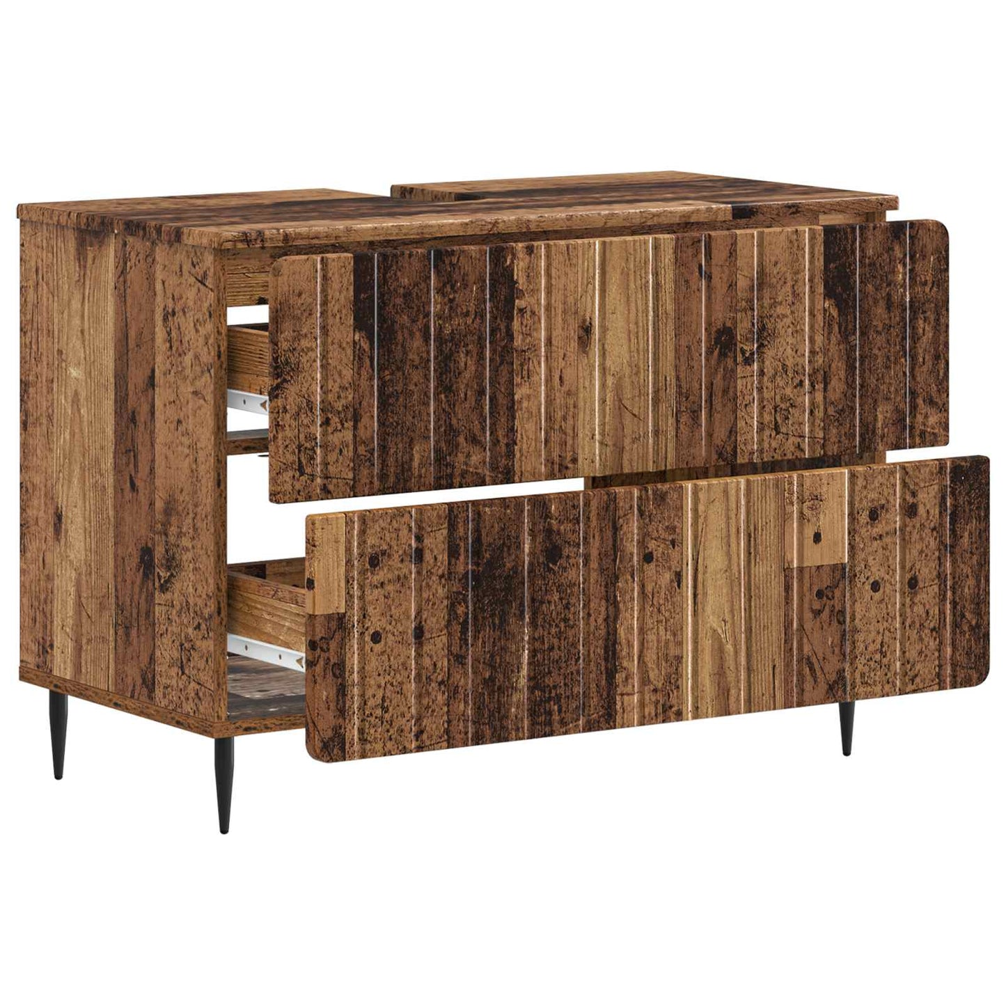 vidaXL Bathroom Sink Cabinet ZWOLLE Old Wood 82 x 41x 58.5 cm