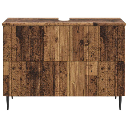 vidaXL Bathroom Sink Cabinet ZWOLLE Old Wood 82 x 41x 58.5 cm