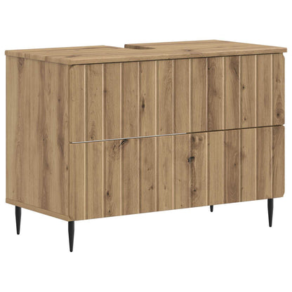 vidaXL Bathroom Sink Cabinet ZWOLLE Artisan Oak 82 x 41x 58.5 cm