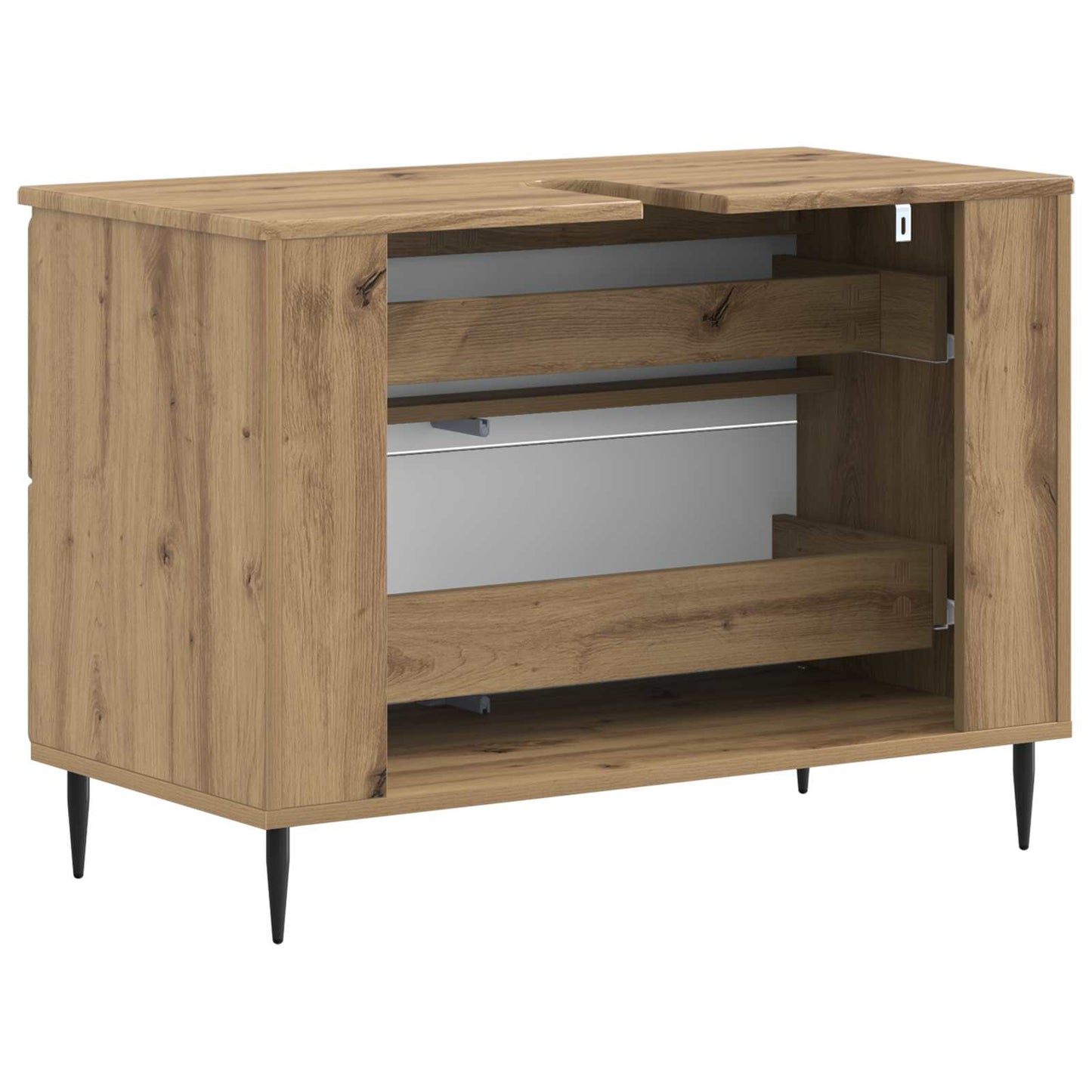 vidaXL Bathroom Sink Cabinet ZWOLLE Artisan Oak 82 x 41x 58.5 cm