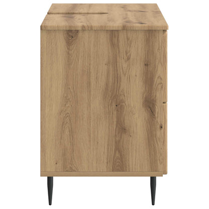 vidaXL Bathroom Sink Cabinet ZWOLLE Artisan Oak 82 x 41x 58.5 cm