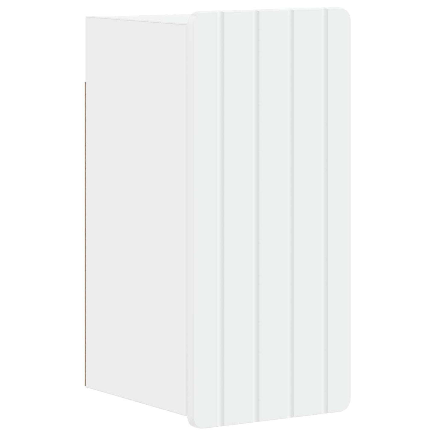 vidaXL Bathroom Wall Cabinet ZWOLLE White 30 x 31 x 63 cm