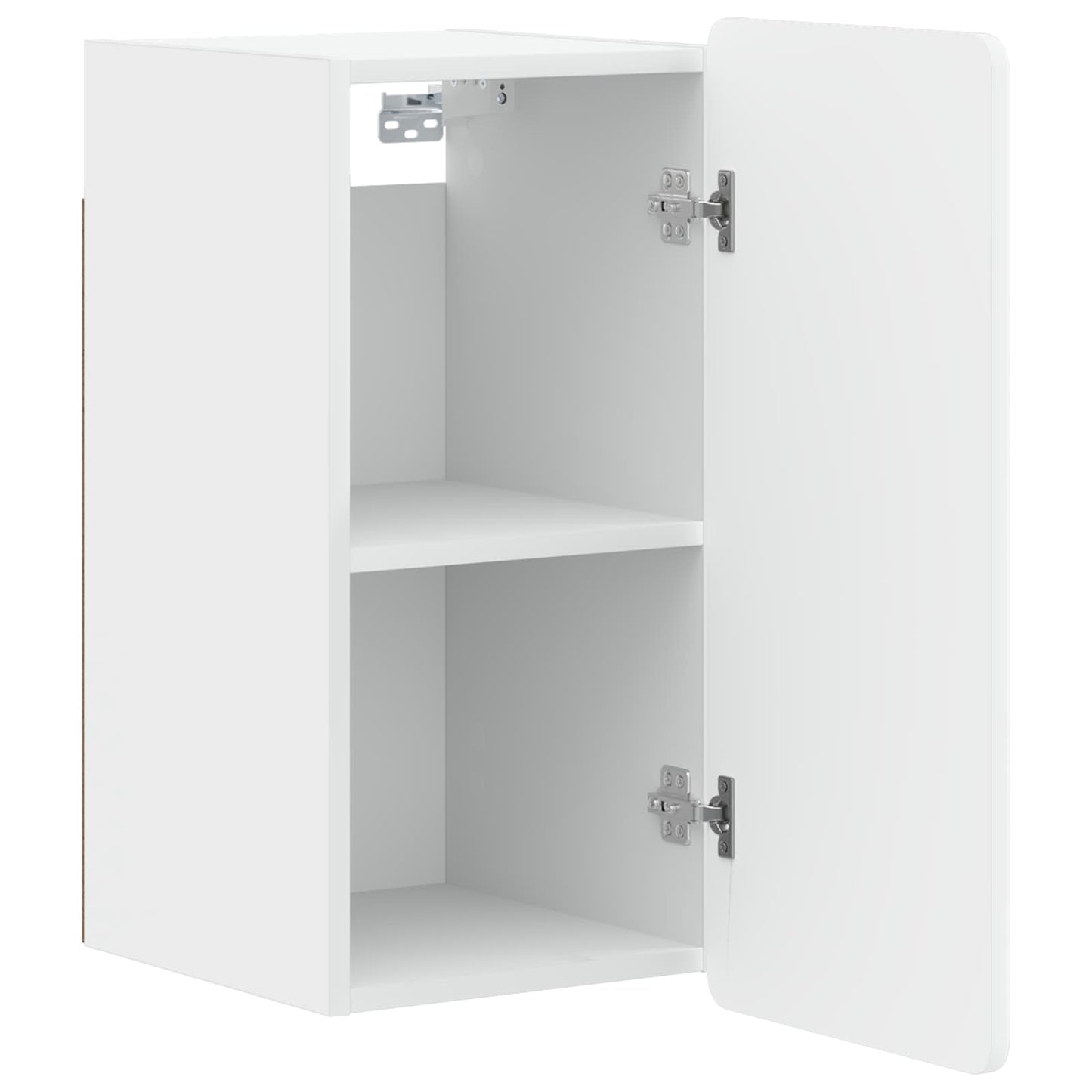 vidaXL Bathroom Wall Cabinet ZWOLLE White 30 x 31 x 63 cm