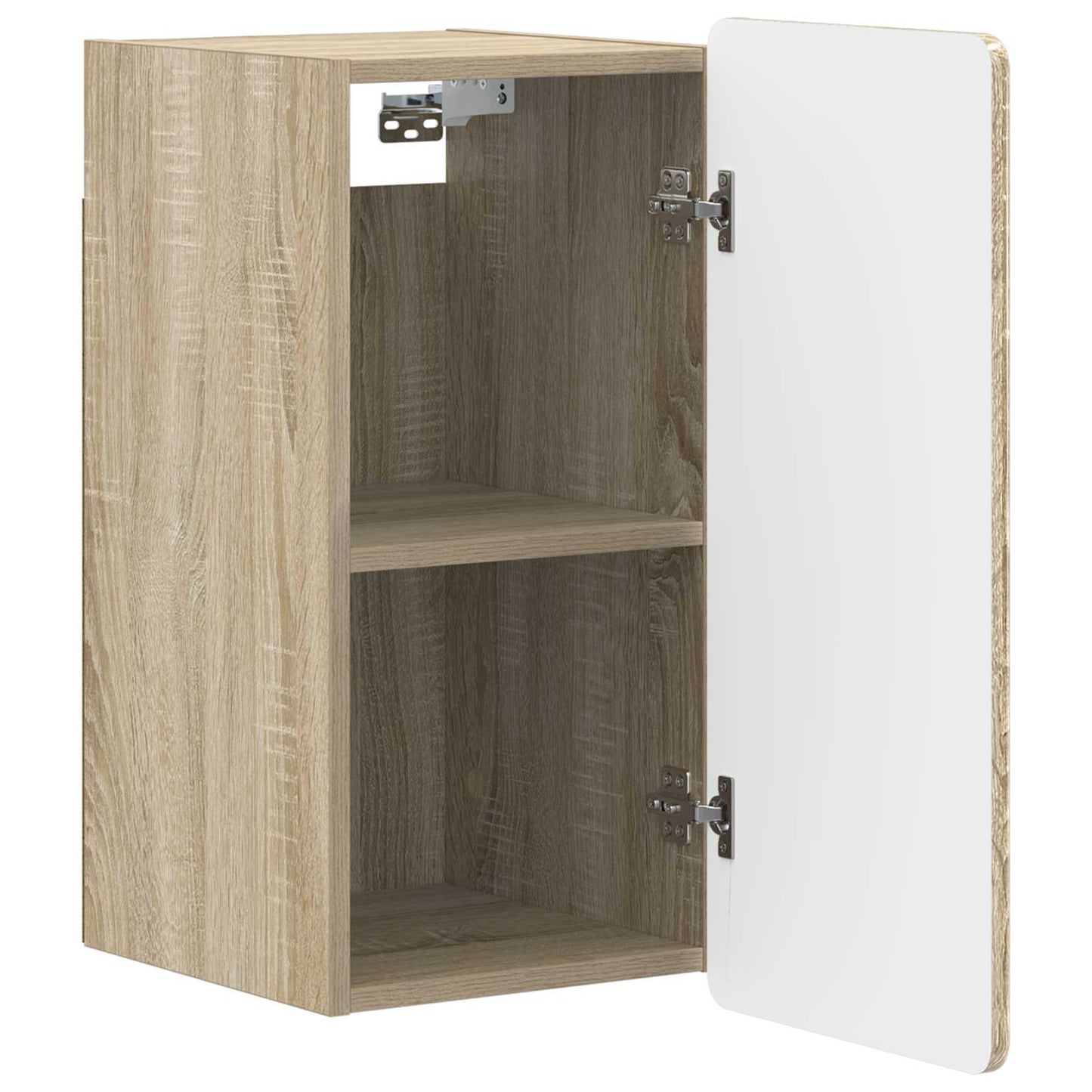 vidaXL Bathroom Wall Cabinet ZWOLLE Sonoma Oak 30 x 31 x 63 cm
