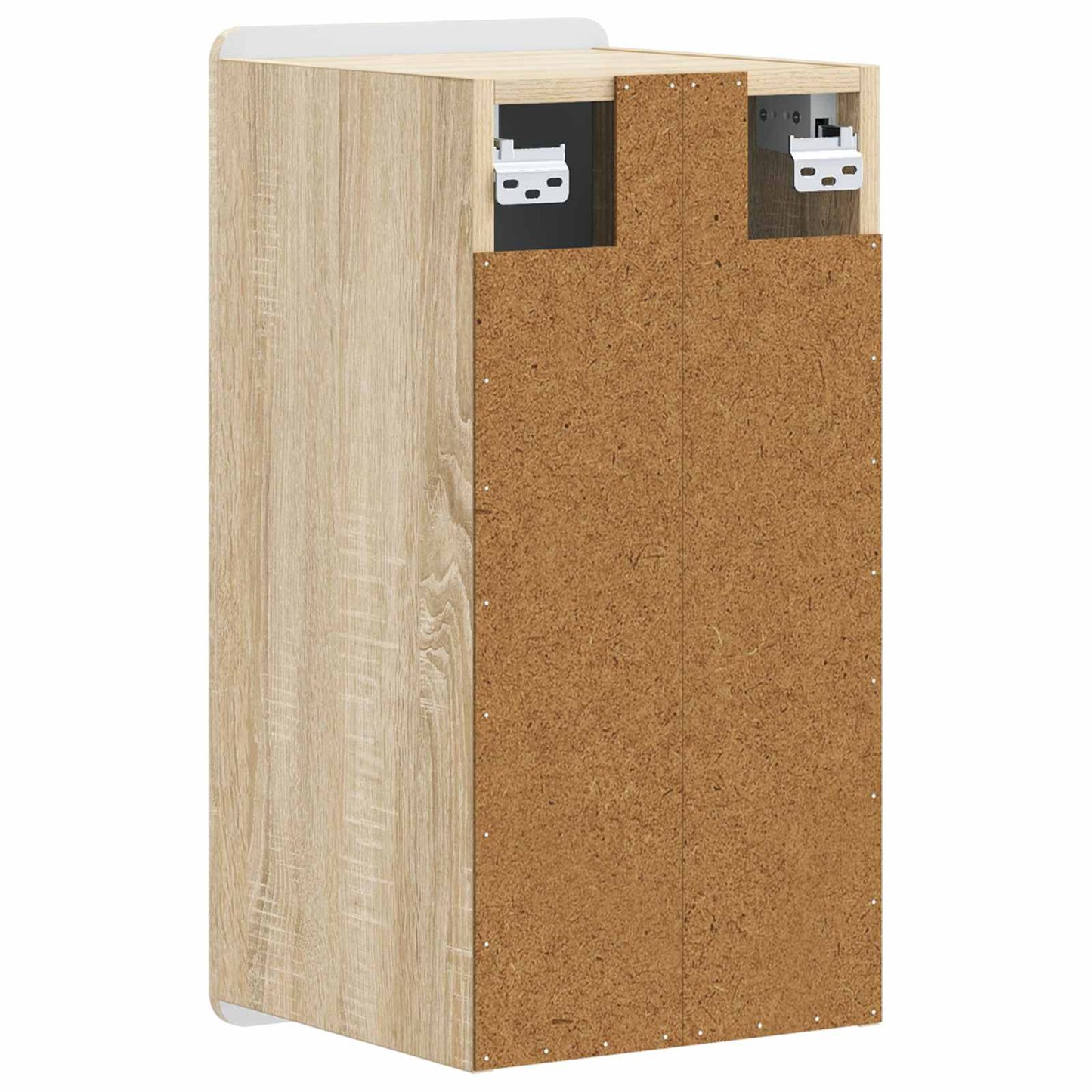 vidaXL Bathroom Wall Cabinet ZWOLLE Sonoma Oak 30 x 31 x 63 cm