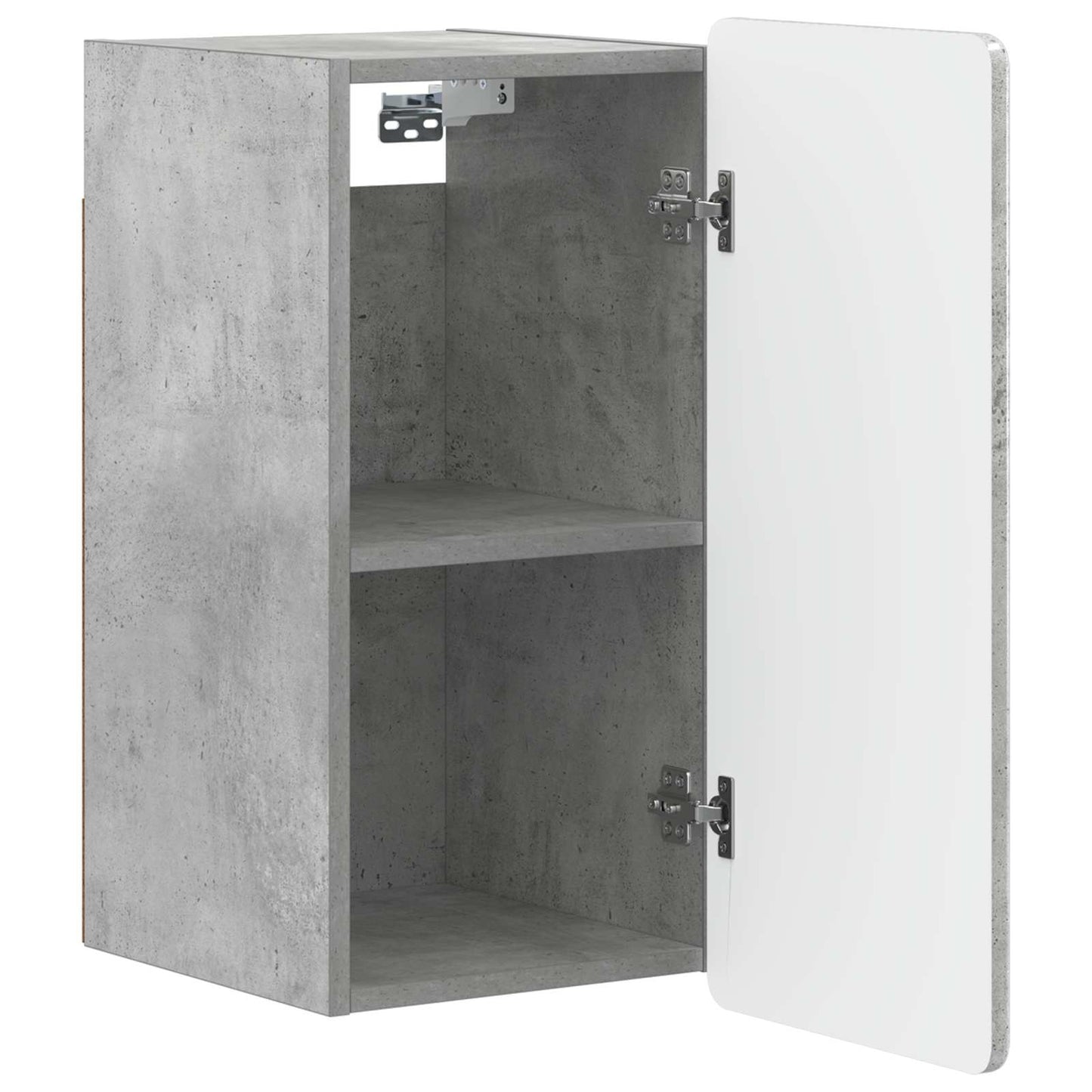 vidaXL Bathroom Wall Cabinet ZWOLLE Concrete Grey 30 x 31 x 63 cm