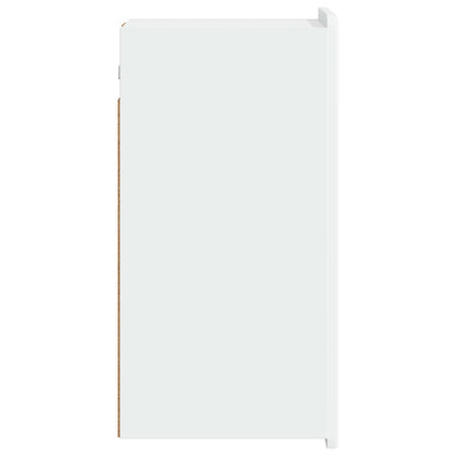 vidaXL Bathroom Wall Cabinet ZWOLLE High Gloss White 30 x 31 x 63 cm