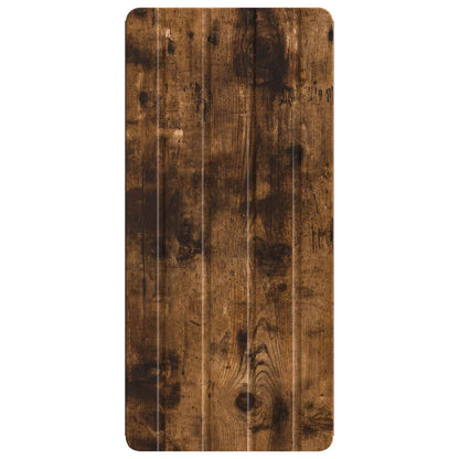 vidaXL Bathroom Wall Cabinet ZWOLLE Smoked Oak 30 x 31 x 63 cm