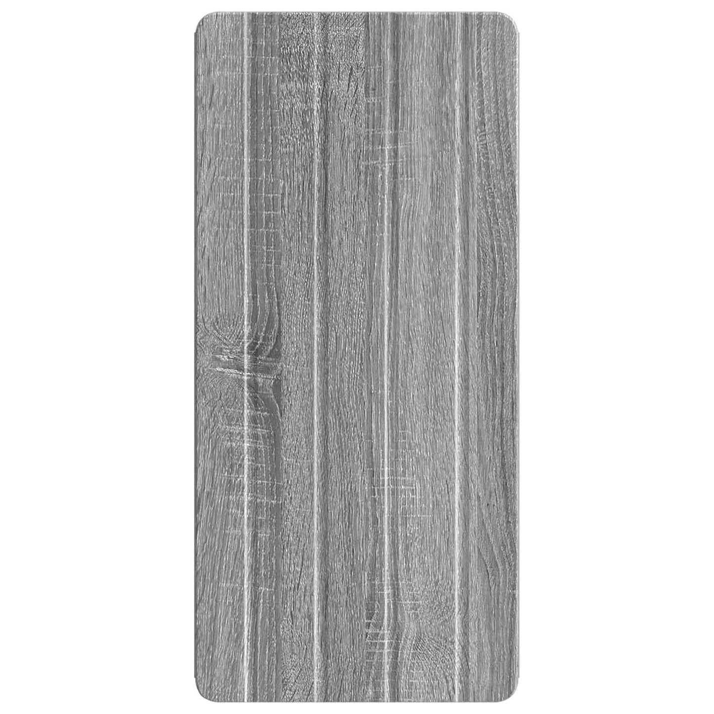 vidaXL Bathroom Wall Cabinet ZWOLLE Grey Sonoma 30 x 31 x 63 cm