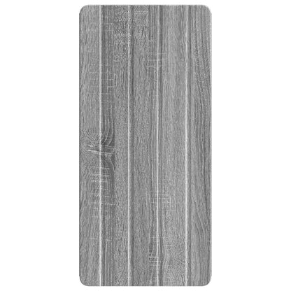 vidaXL Bathroom Wall Cabinet ZWOLLE Grey Sonoma 30 x 31 x 63 cm