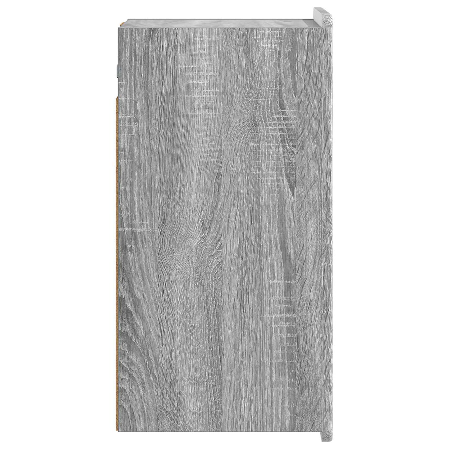 vidaXL Bathroom Wall Cabinet ZWOLLE Grey Sonoma 30 x 31 x 63 cm