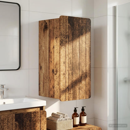vidaXL Bathroom Wall Cabinet ZWOLLE Old Wood 30 x 31 x 63 cm