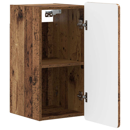 vidaXL Bathroom Wall Cabinet ZWOLLE Old Wood 30 x 31 x 63 cm
