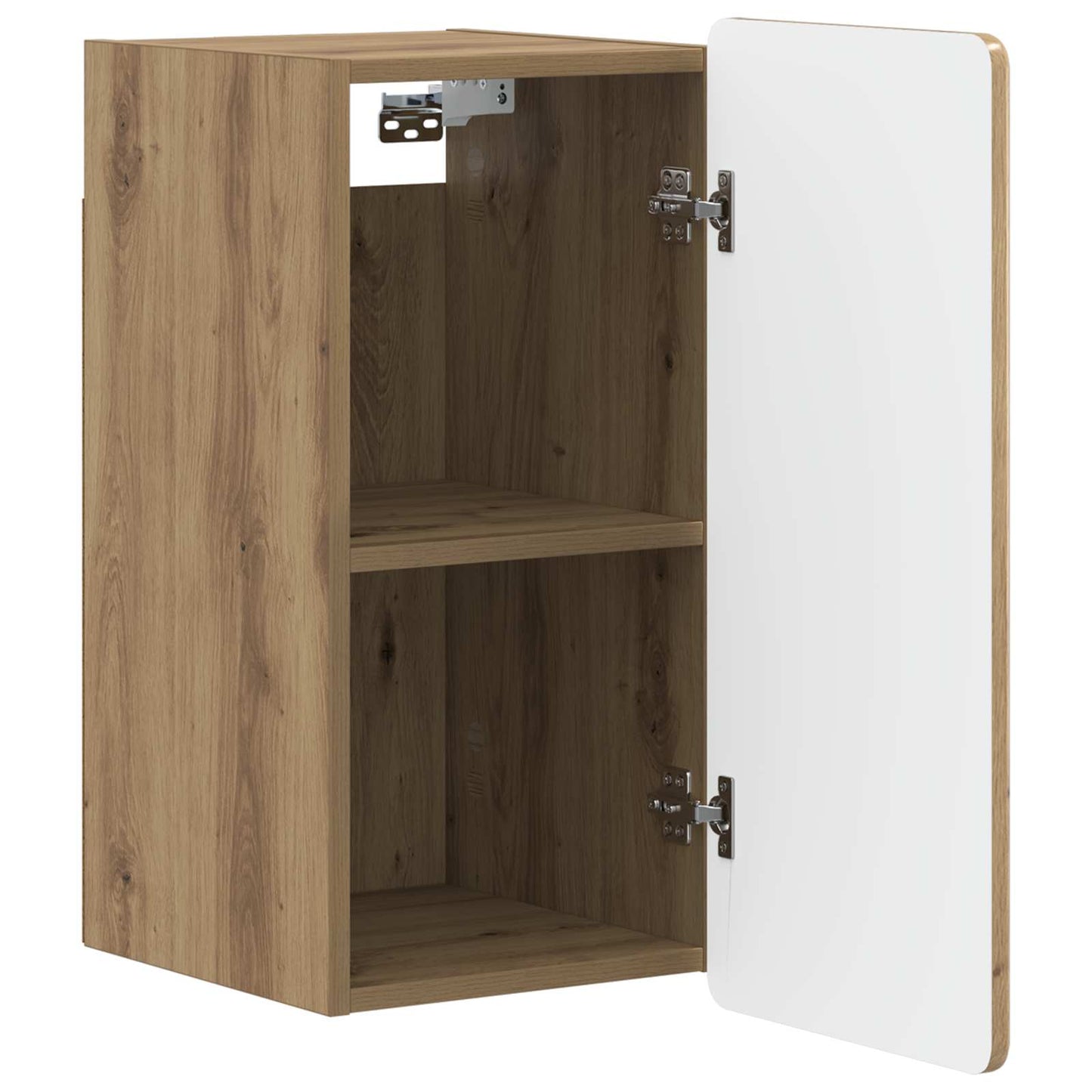 vidaXL Bathroom Wall Cabinet ZWOLLE Artisan Oak 30 x 31 x 63 cm