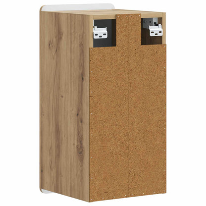 vidaXL Bathroom Wall Cabinet ZWOLLE Artisan Oak 30 x 31 x 63 cm