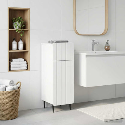 vidaXL Bathroom Storage Cainet ZWOLLE White 30 x 31 x 79.5 cm