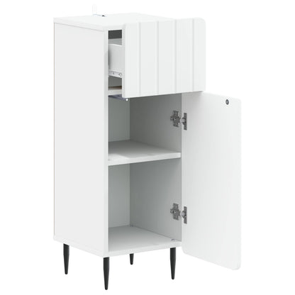 vidaXL Bathroom Storage Cainet ZWOLLE White 30 x 31 x 79.5 cm