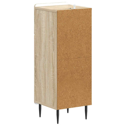 vidaXL Bathroom Storage Cainet ZWOLLE Sonoma Oak 30 x 31 x 79.5 cm