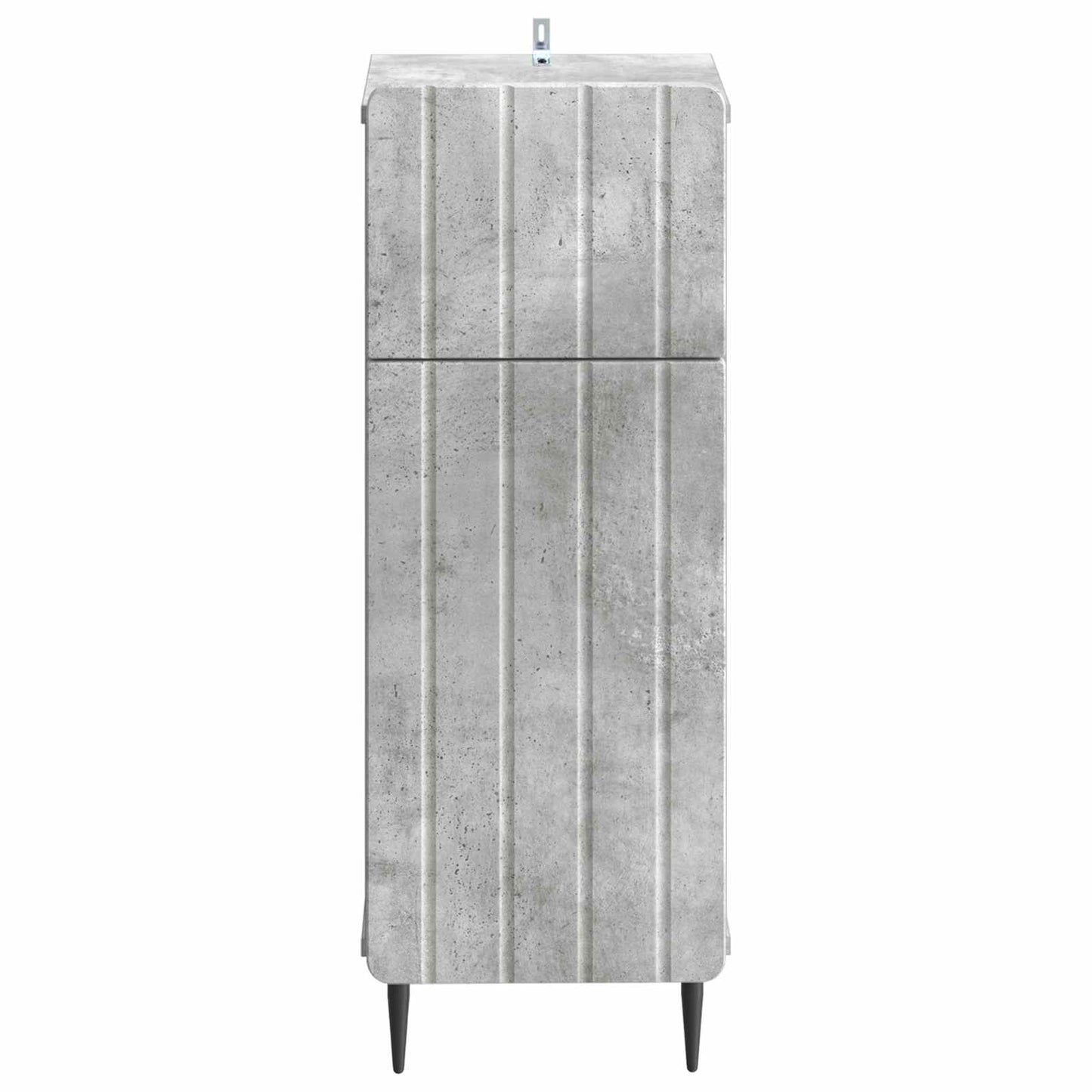 vidaXL Bathroom Storage Cainet ZWOLLE Concrete Grey 30 x 31 x 79.5 cm