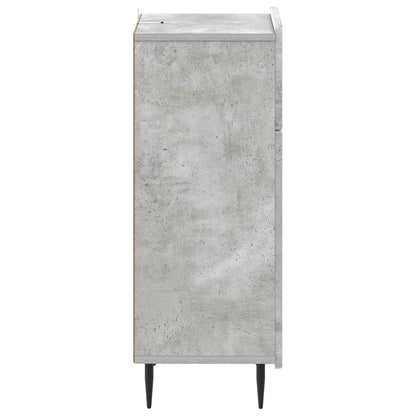 vidaXL Bathroom Storage Cainet ZWOLLE Concrete Grey 30 x 31 x 79.5 cm