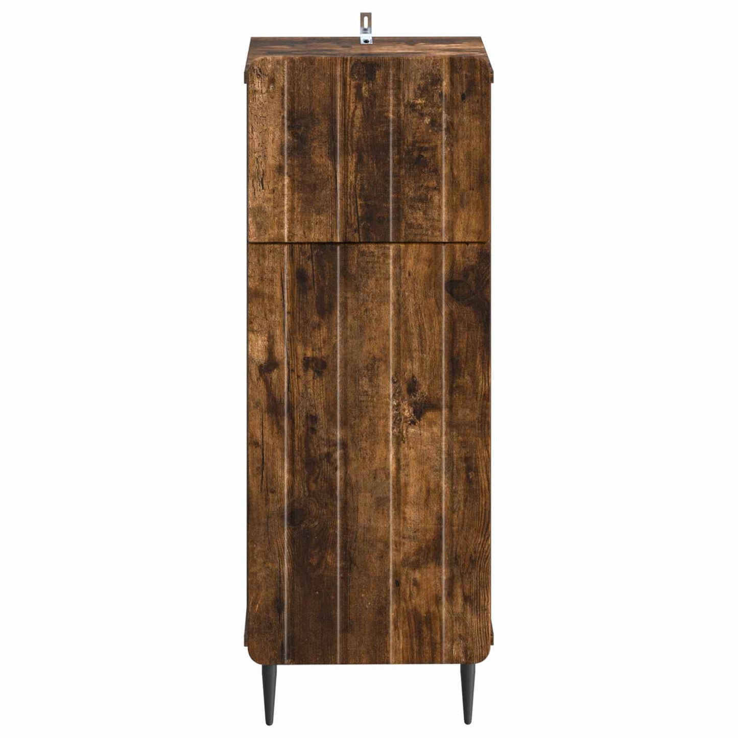 vidaXL Bathroom Storage Cainet ZWOLLE Smoked Oak 30 x 31 x 79.5 cm