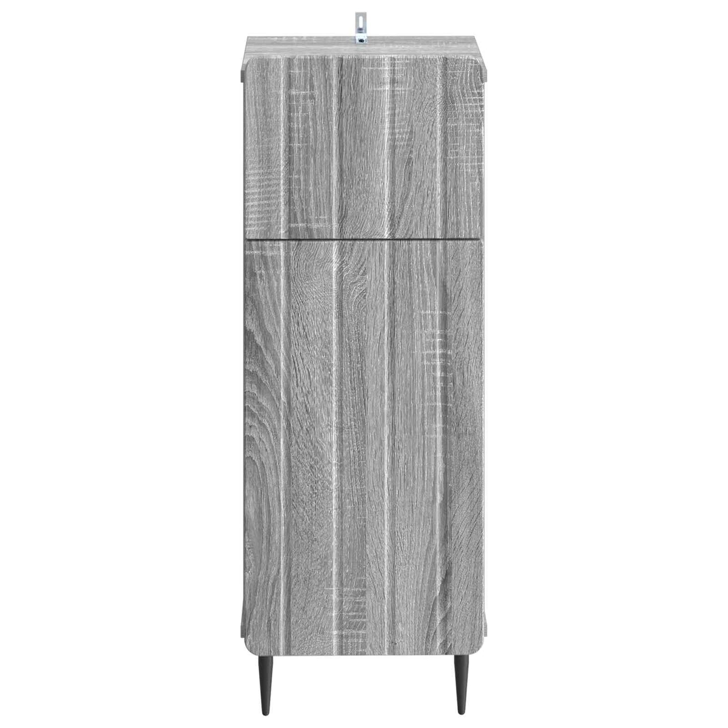 vidaXL Bathroom Storage Cainet ZWOLLE Grey Sonoma 30 x 31 x 79.5 cm