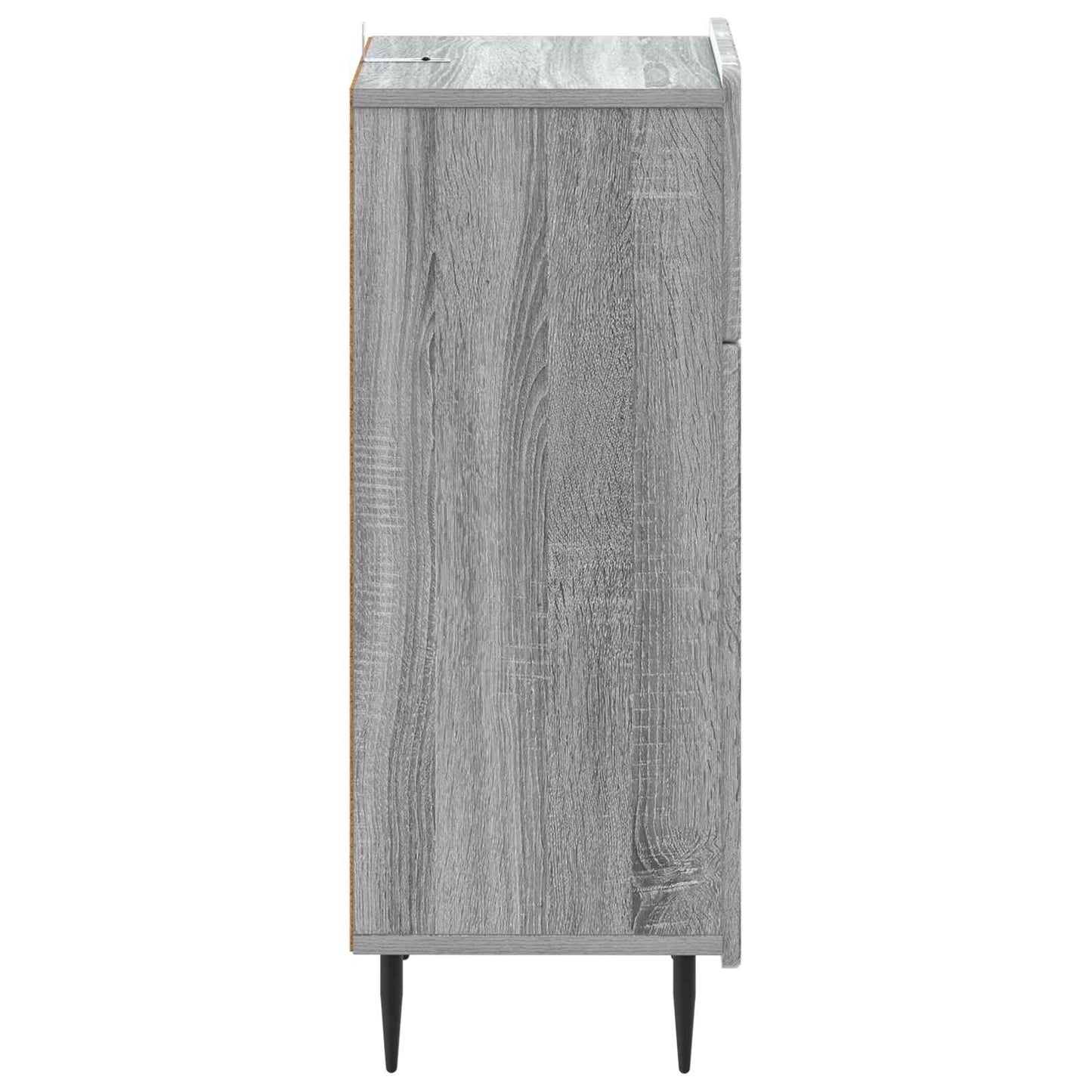 vidaXL Bathroom Storage Cainet ZWOLLE Grey Sonoma 30 x 31 x 79.5 cm