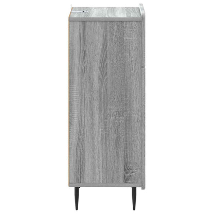 vidaXL Bathroom Storage Cainet ZWOLLE Grey Sonoma 30 x 31 x 79.5 cm