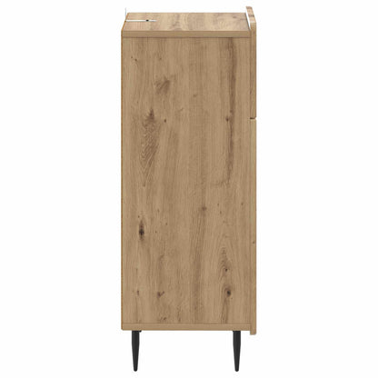 vidaXL Bathroom Storage Cainet ZWOLLE Artisan Oak 30 x 31 x 79.5 cm