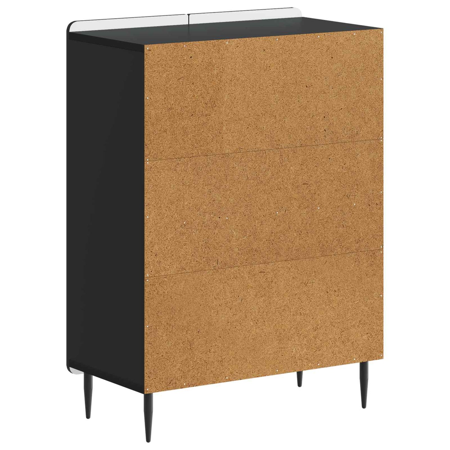 vidaXL Bathroom Storage Cainet ZWOLLE Black 59.5 x 31 x 79.5 cm
