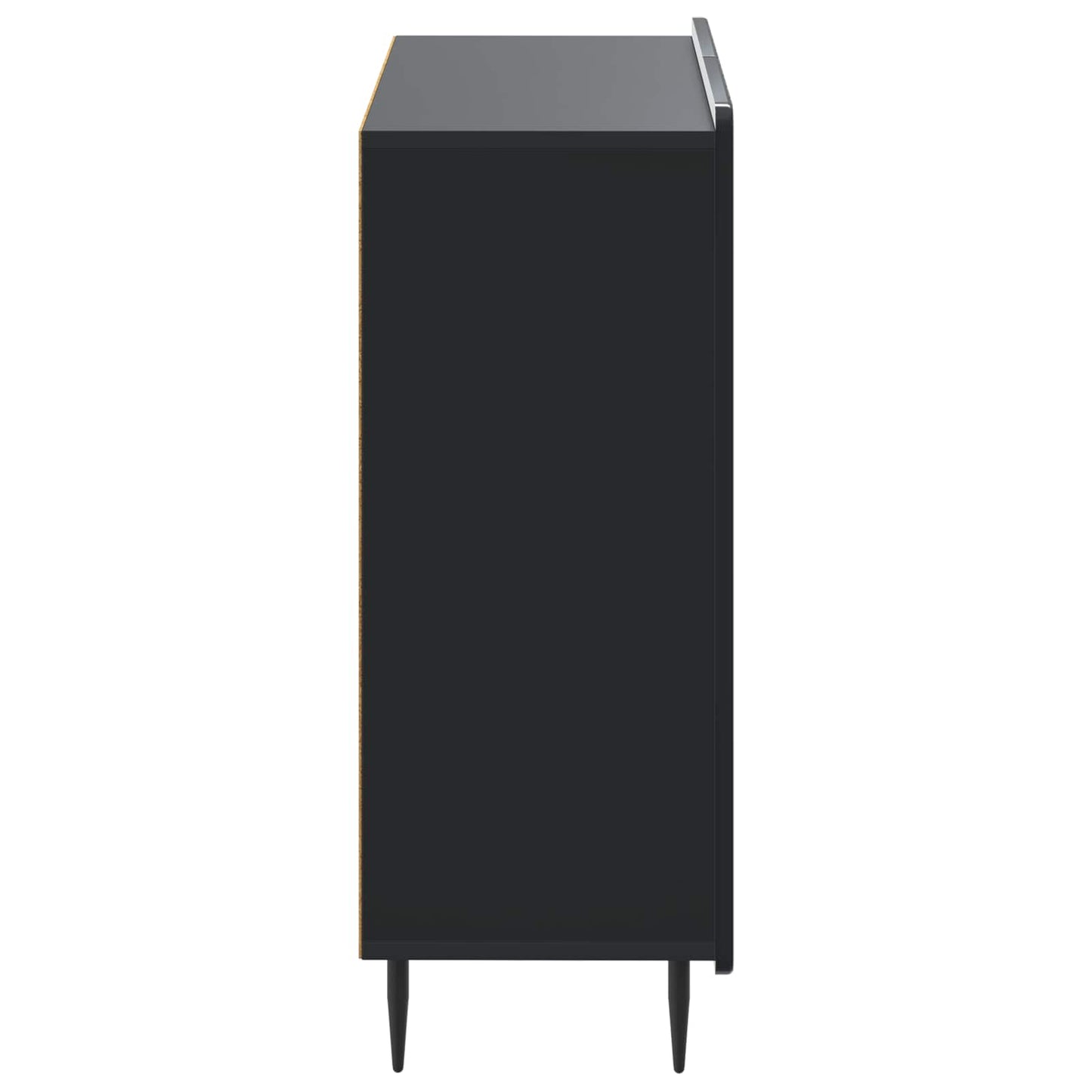 vidaXL Bathroom Storage Cainet ZWOLLE Black 59.5 x 31 x 79.5 cm