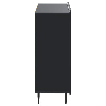 vidaXL Bathroom Storage Cainet ZWOLLE Black 59.5 x 31 x 79.5 cm