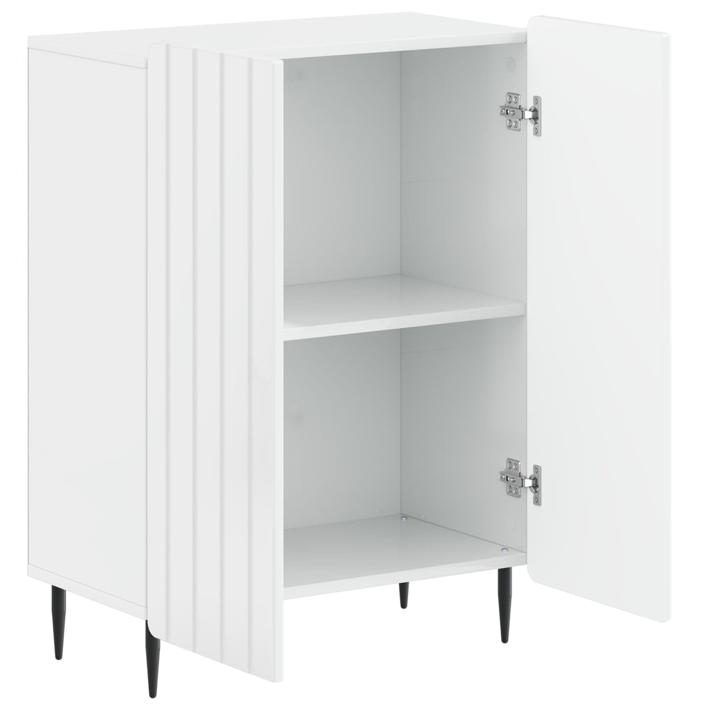 vidaXL Bathroom Storage Cainet ZWOLLE High Gloss White