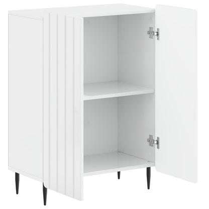 vidaXL Bathroom Storage Cainet ZWOLLE High Gloss White