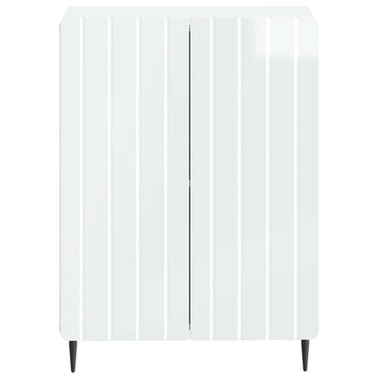 vidaXL Bathroom Storage Cainet ZWOLLE High Gloss White