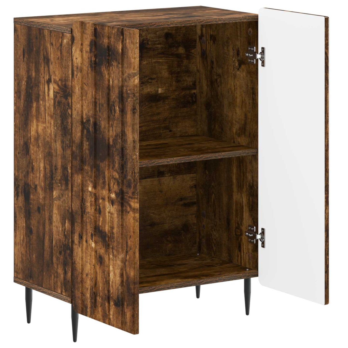 vidaXL Bathroom Storage Cainet ZWOLLE Smoked Oak 59.5 x 31 x 79.5 cm
